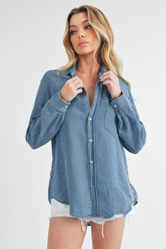 Denim Amy ButtonUp