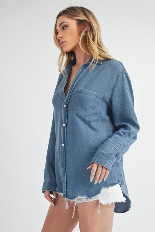 Denim Amy ButtonUp