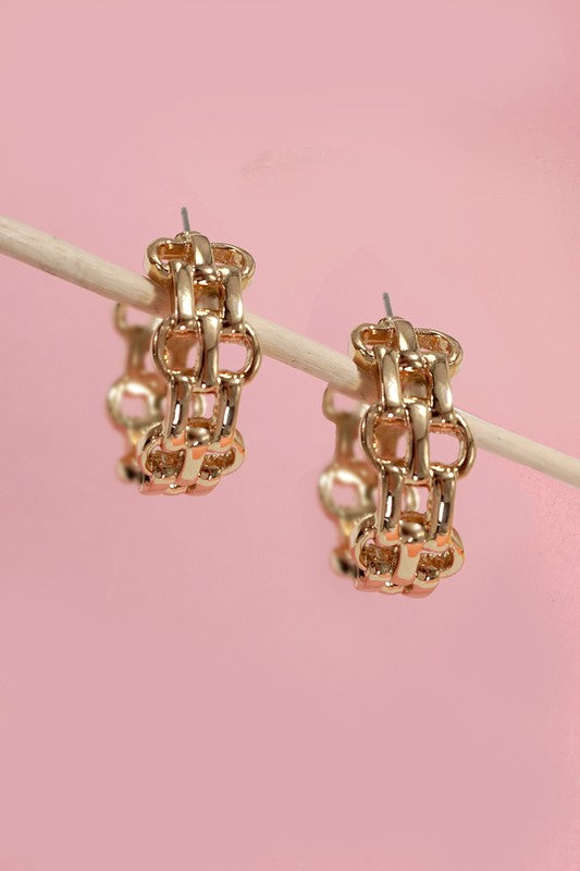 Double Chainlink Earrings