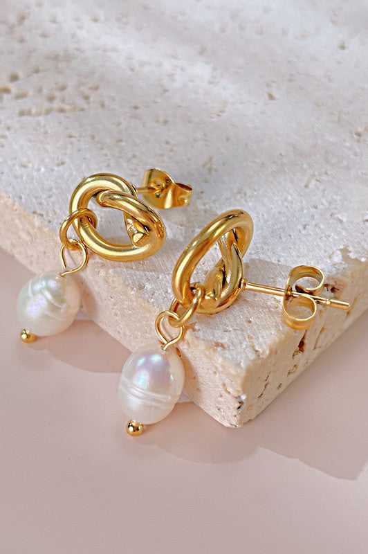 Pearl Drop Earrings